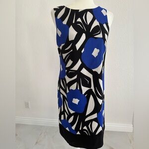 AB Studio Blue and Black Patterned Fabric